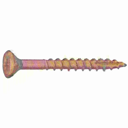 Saberdrive Deck Screw, #9 x 1-3/4 in, Steel, Flat Head, Torx Drive, 4000 PK 51189